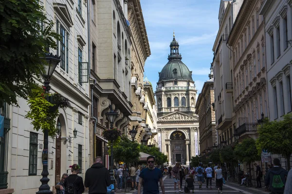 Καθεδρικός Ναός Του Αγίου Στεφάνου Στη Βουδαπέστη Της Ουγγαρίας Βουδαπέστη — Φωτογραφία Αρχείου