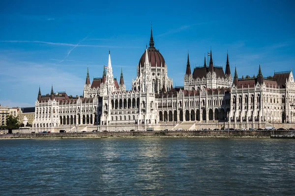 Országház Budapesten Magyarország Fővárosa Európai Polgárok Térítésmentesen Látogathatnak Még Mindig — Stock Fotó