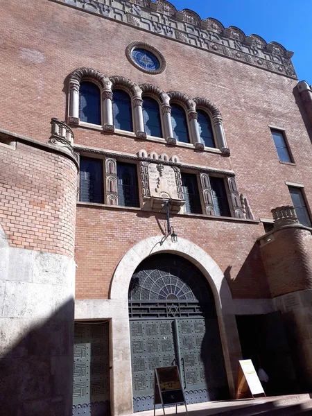 Lovely Kazinczy Synagogue Situated Former Jewish Ghetto Budapest Hungary Historic — Stock Photo, Image