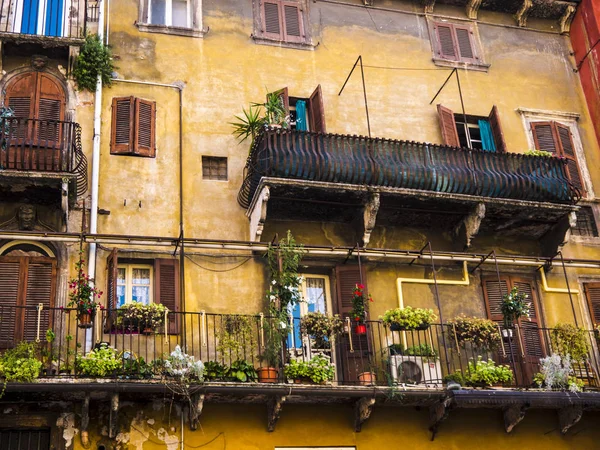 Verona City Northern Italy Which Features Shakespeare Tragedy Romeo Juliet — Stock Photo, Image