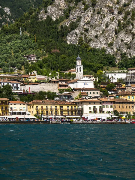 Limone One Lovely Small Towns Lake Northern Italy Lake Garda — Stock Photo, Image