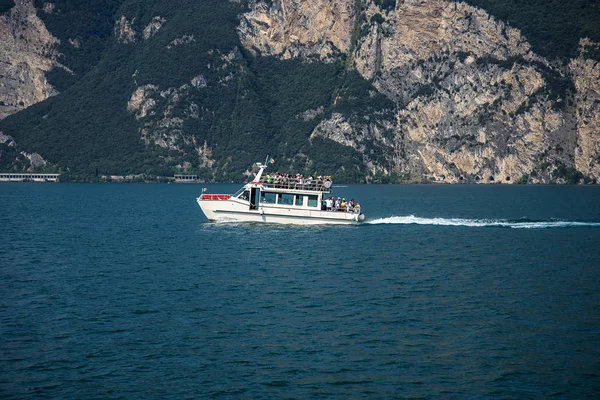 Lake Garda Northern Italy Famous Its Constant Breezes Which Makes — Stock Photo, Image