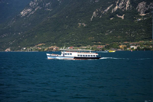 Lake Garda Northern Italy Famous Its Constant Breezes Which Makes — Stock Photo, Image