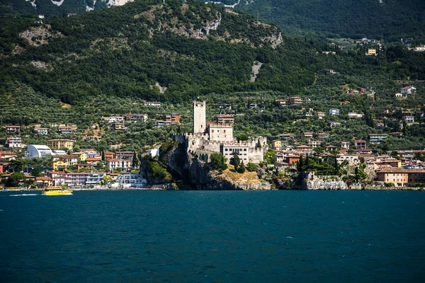 Malcesine Ist Eine Der Schönen Städte Gardasee Norditalien Hat Seine — Stockfoto