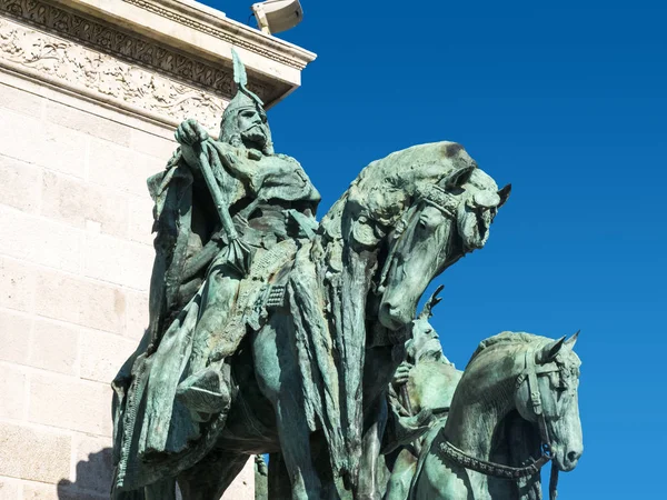 Heroes Square Una Las Plazas Más Importantes Budapest Hungría Conocida — Foto de Stock