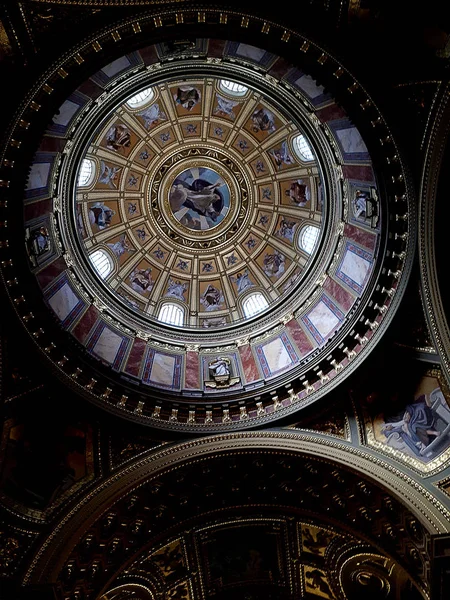 Stephen Basilica Budapest Hungary Named Honor Istvan First King Hungary — Stock Photo, Image