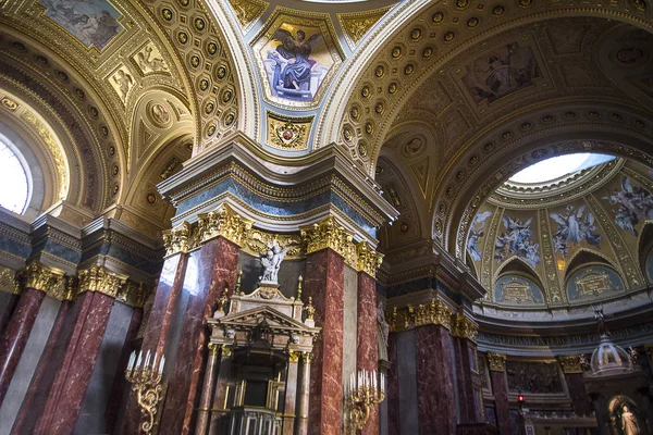 Stephans Basilika Ist Nach Istvan Dem Ersten Ungarischen König Benannt — Stockfoto