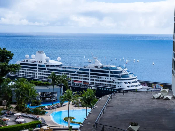 Deep Water Haven Haven Bij Funchal Het Eiland Madeira Waar — Stockfoto