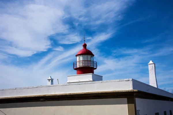 Ponta Pargo Lightouse Which Translates Dolphin Point South West Coast — Stock Photo, Image