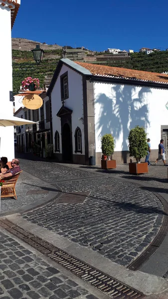 Camara Lobos Pueblo Pescadores Cerca Ciudad Funchal Madeira Que Tiene — Foto de Stock