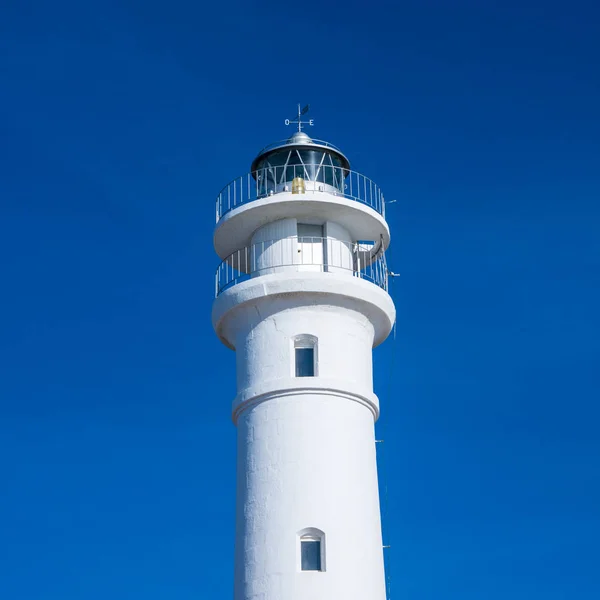 Beach Torrox Costa Del Sol Southern Spain Torrox Has Lighthouse — Stock Photo, Image