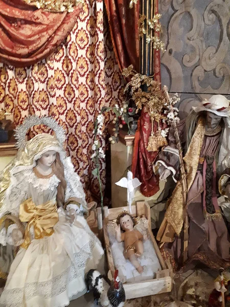 Spanje Een Religieus Land Met Kerstmis Zijn Alle Kerken Winkels — Stockfoto