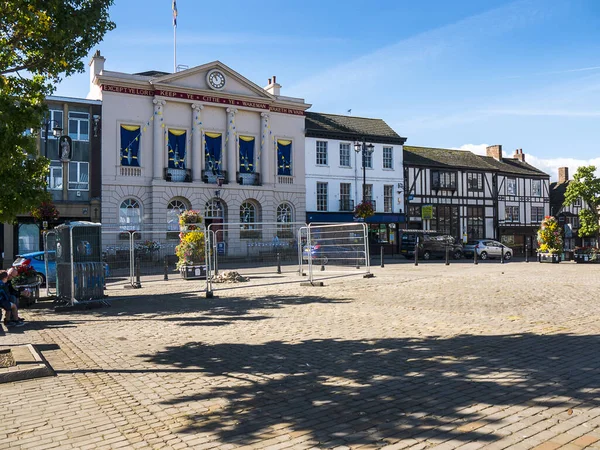 Ripon Dans Yorkshire Nord Nombreux Beaux Exemples Architecture Domestique Géorgienne — Photo