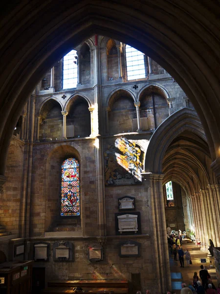 Ripon Cathedral Has History Stretching Back Almost Fourteen Centuries Ripon — Stock Photo, Image