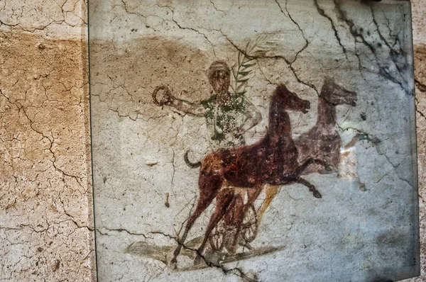 Sitio Arqueológico Abandonada Ostia Antica Antiguo Puerto Roma Italia Desembocadura — Foto de Stock