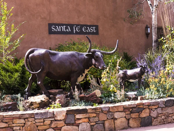 Santa Town New Mexicos High Desert Its Known Historic Adobe — Stock Photo, Image