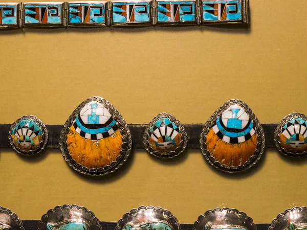 Exhibits Ethnic Art Heard Museum Phoenix Arizona Mission Museum Promote — Stock Photo, Image