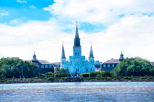 Katholieke Kathedraal Van Louis New Orleans Louisiana Usa — Stockfoto