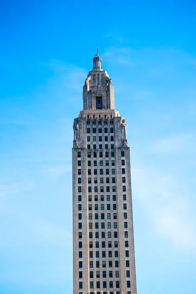 Elegant Louisiana State Capital Building Baton Rouge Louisiana Usa Капитолий — стоковое фото