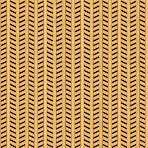 杖枝編み細工品寄木細工のシームレス パターン — ストックベクタ