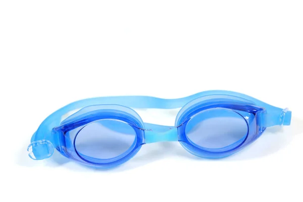 Óculos Proteção Sobre Fundo Branco Imagem De Stock