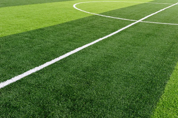 Campo de futebol artificial — Fotografia de Stock