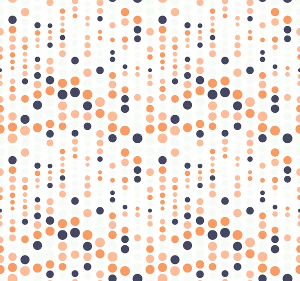 Dikişsiz desen beyaz zemin üzerinde. Bir dalga şekli vardır. Renkli yuvarlak şekil geometrik öğelerden oluşur. Doku, desen ve sanatsal kompozisyonlar için tasarım öğesi olarak yararlı.