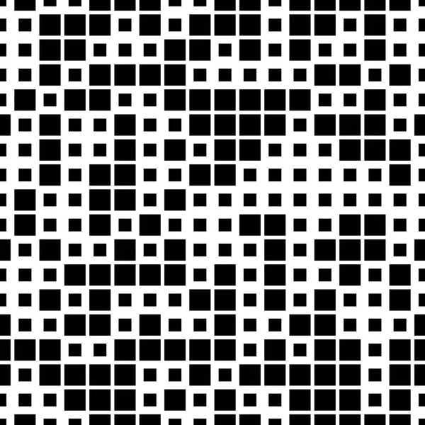 Mosaic Geometric Seamless Pattern Texture Consisting Square Elements Arranged White — Stock Vector