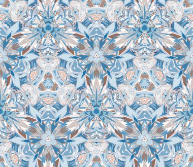 Seamless modeli. Renk soyut şekiller oluşur. Doku ve sanatsal kompozisyonlar için tasarım öğesi olarak yararlı.