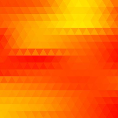 Renkli mozaik arka plan, boş. Renkli üçgenler. Yumuşak renklendirme. Grafik tasarımı için element.