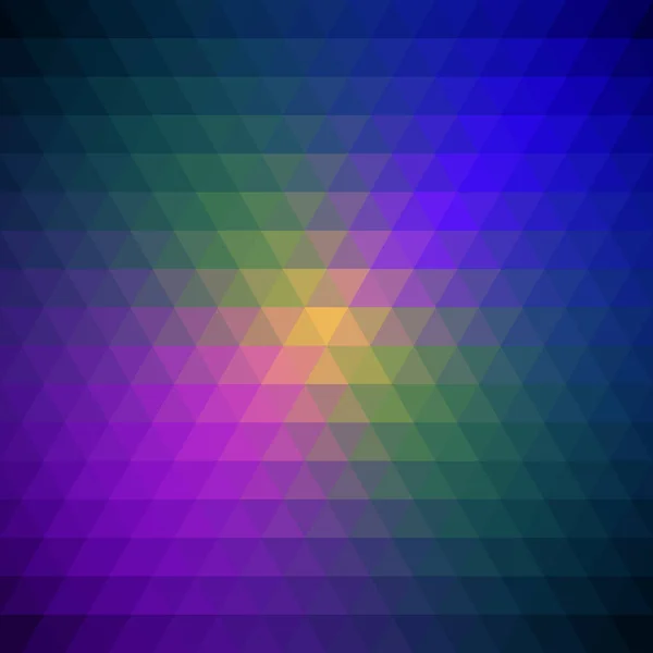 Barevné Mozaikové Pozadí Prázdné Barevné Trojúhelníky Jemné Zbarvení Prvek Pro — Stockový vektor