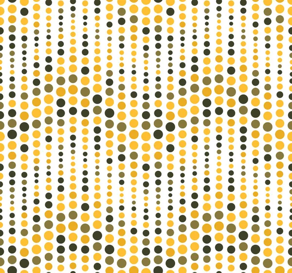 Seamless Pattern Background Texture Geometric Elements Colored Circles Polka Dot — Stock Vector