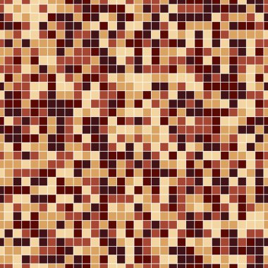 Mozaik geometrik dikişsiz desen, beyaz arkaplanda bulunan renkli eklem karelerinden oluşan doku. Grafik tasarım ögesi.