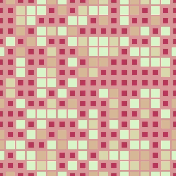 Színes Mozaik Geometrikus Zökkenőmentes Minta Textúra Háttér Amely Színes Disjoint — Stock Vector