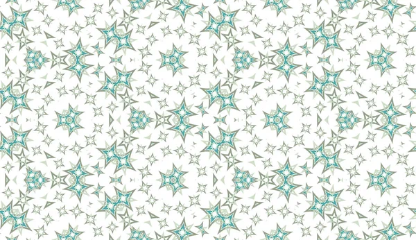 Abstract Kaleidoscope Seamless Pattern White Background Useful Design Element Texture — Stock Vector