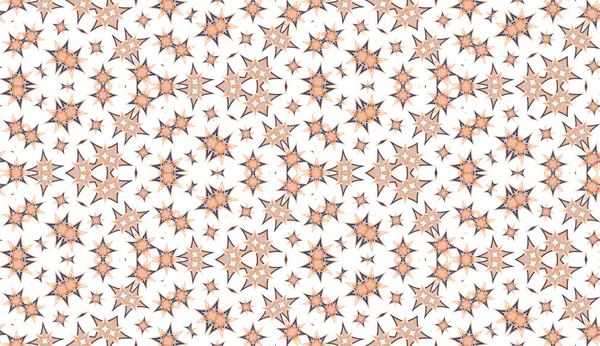 Kaleidoscope Seamless Pattern Colored Abstraction White Background Useful Design Element — Stock Vector
