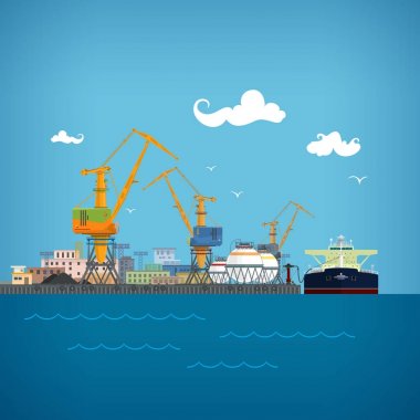 Boşaltma petrol tankeri