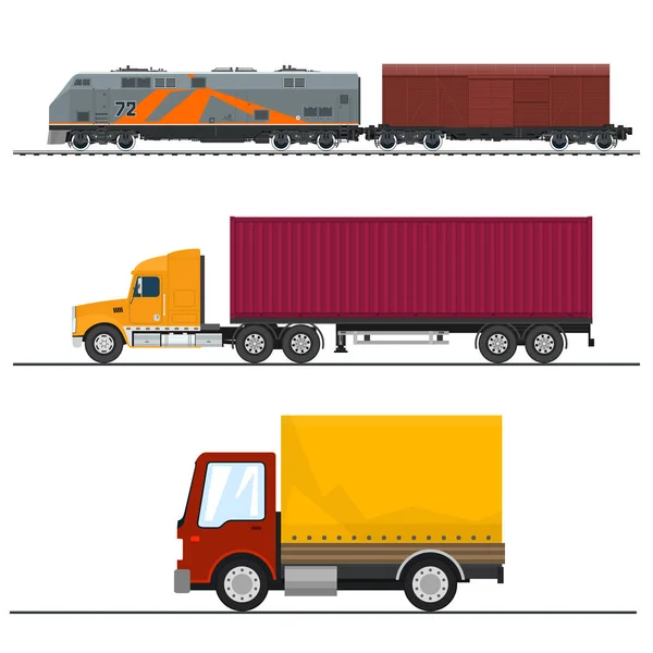 Transportation and Cargo Services — Stock Vector