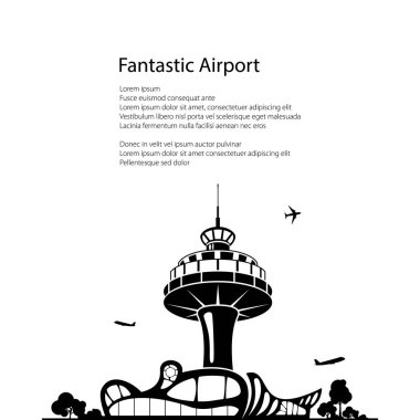 Havaalanı afiş broşür tasarımı
