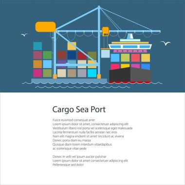 El ilanı ile kargo liman