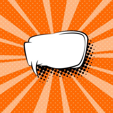 Retro Sunbeam ve konuşma balonu