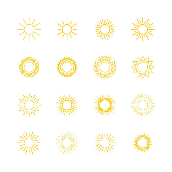 Yellow Sun, Line Style Design