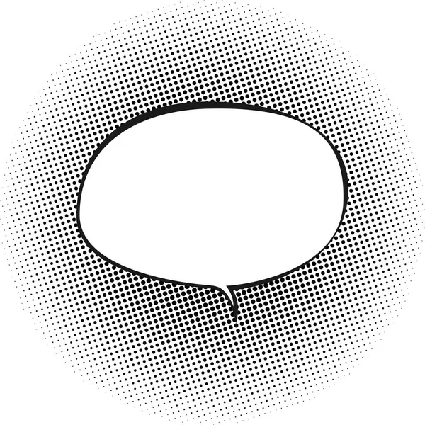 波普艺术背景的讲话泡沫 — 图库矢量图片