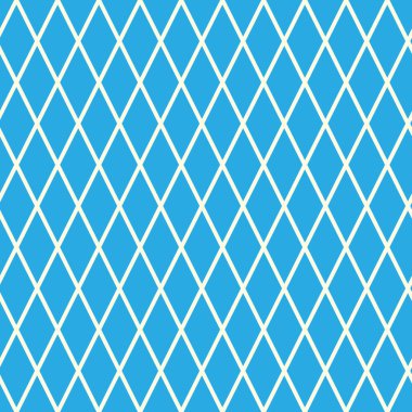 Rhombus mavi zemin üzerine