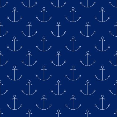 Çapa, çizgi stili ile sorunsuz seyahat kalıbı