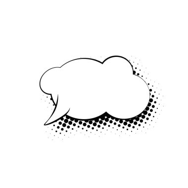 Konuşma balonu için teklif izole