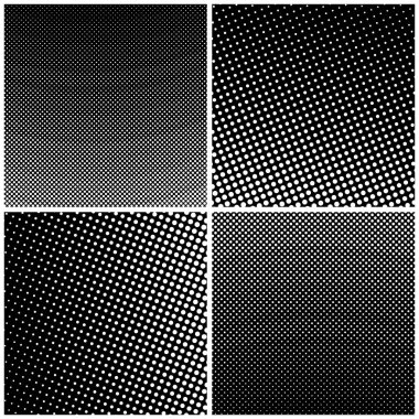 Retro tarzı Pop Art kümesi