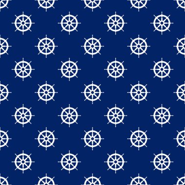 Tekne tekerleği ile sorunsuz seyahat desen