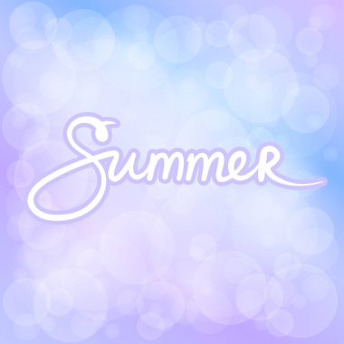 Yaz leylak Bokeh arka plan