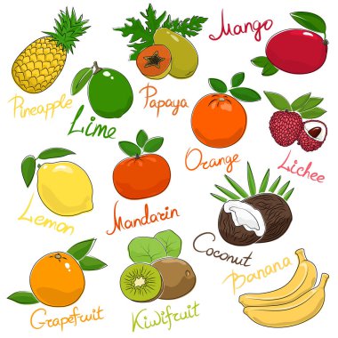 Tropikal ve narenciye meyve kümesi